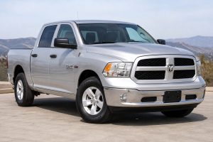 Silver Ram 1500 Classic Crew Cab available for rental at United Auto Rental