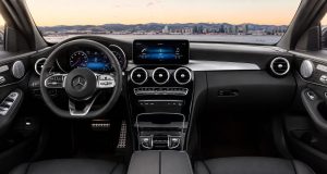Mercedes-benz C300 luxury sedan available for rent at United Auto Rental.